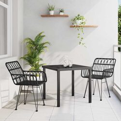 Specifications of the Rectangular 3-Piece Garden Dining Set