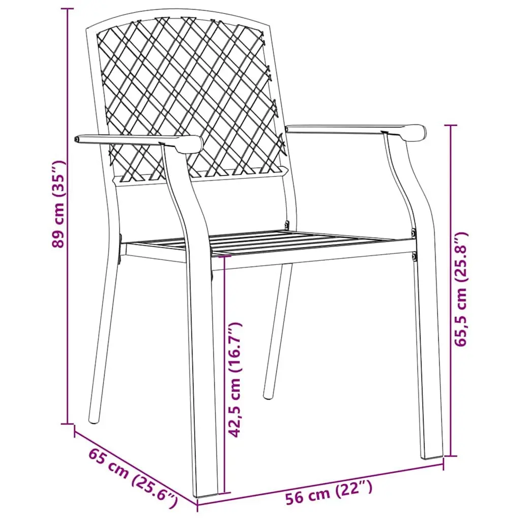 Garden Dining Set 5 Pieces Outdoor Furniture Anthracite Steel Frame Tempered