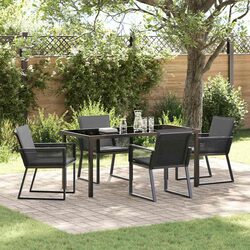 5-Piece Outdoor Dining Set: Specs and Materials Overview