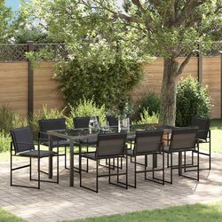 9 Piece Outdoor Dining Set: Specifications and Features
