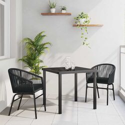Specifications of the 3-Piece Garden Dining Set