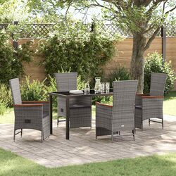 Specifications of 5 Piece Garden Dining Set