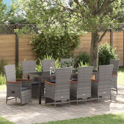 9 Piece Garden Dining Set - Specifications and Details