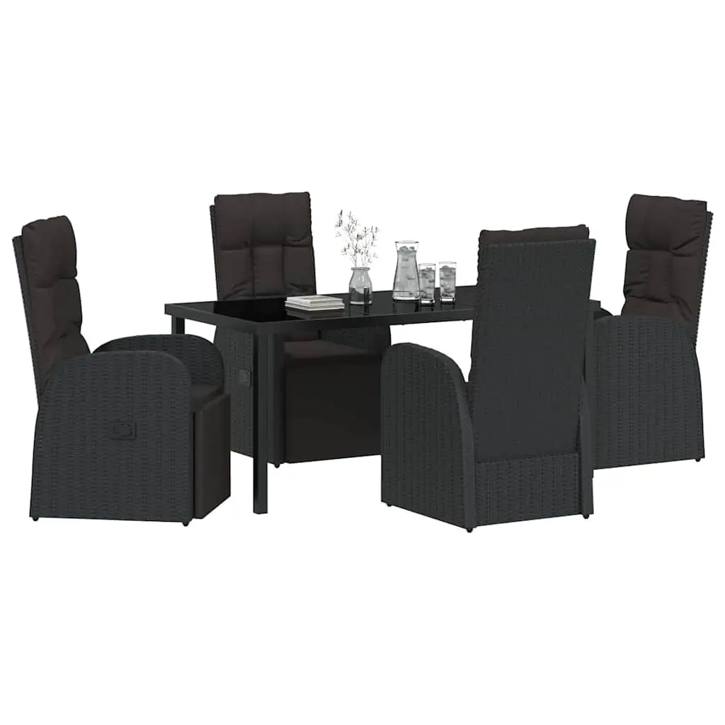 5-Piece Outdoor Dining Set with Chairs