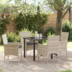 Detailed Specifications for 5 Piece Garden Dining Set