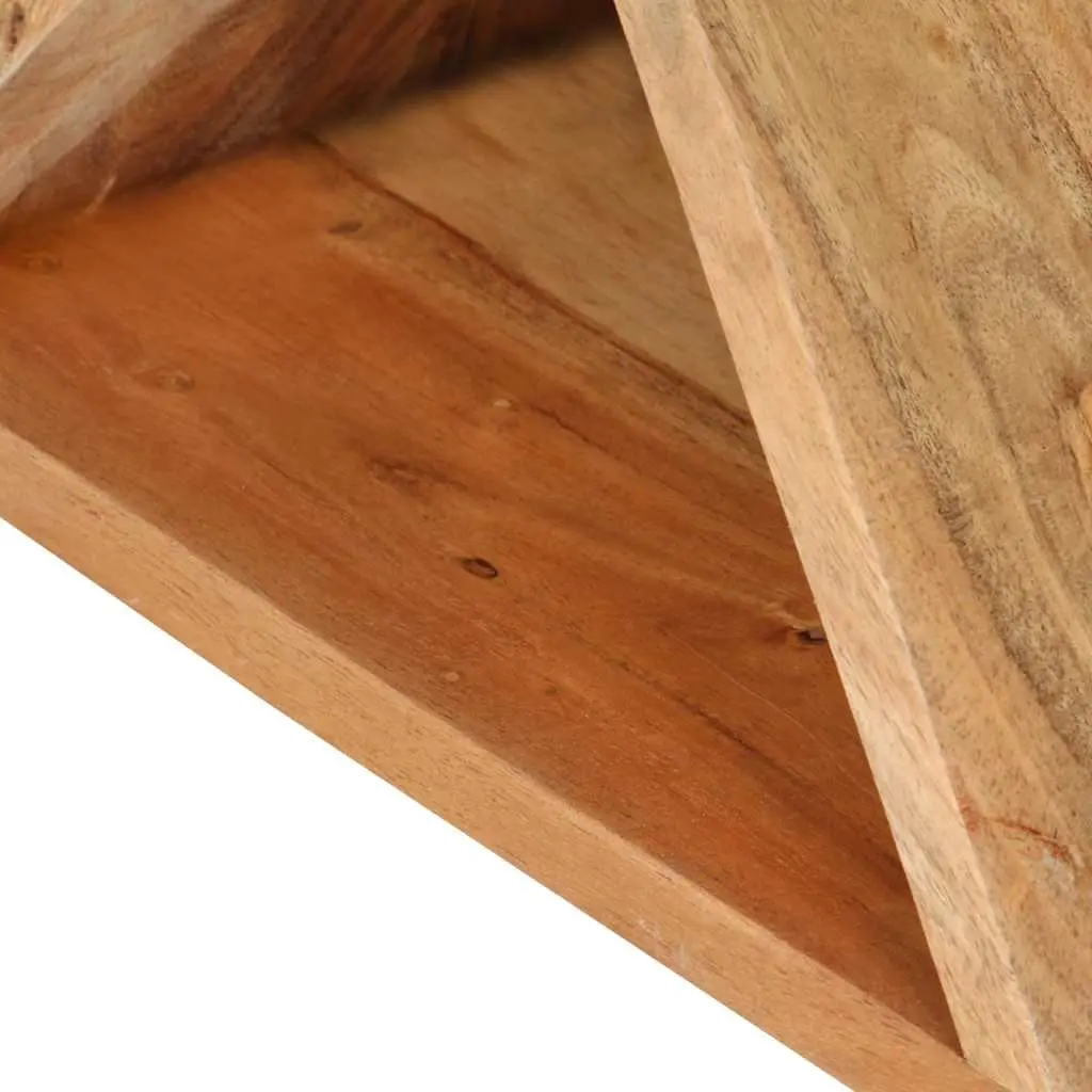 Solid Wood Acacia Side Table 35x35x55 cm