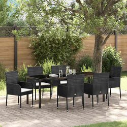 7 Piece Garden Dining Set: Dimensions, Materials, Contents