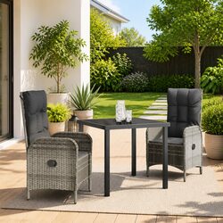 3 Piece Outdoor Dining Set – Dimensions and Specs Inside