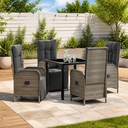 Specifications of 5-Piece Garden Dining Set