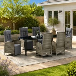 Specifications for 7-Piece Garden Dining Set