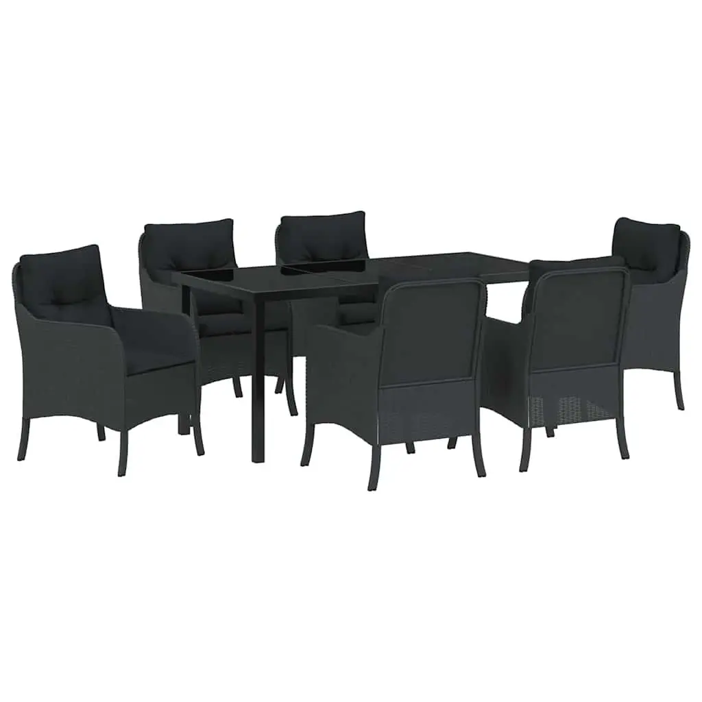 7-Piece Outdoor Dining Set with Cushions