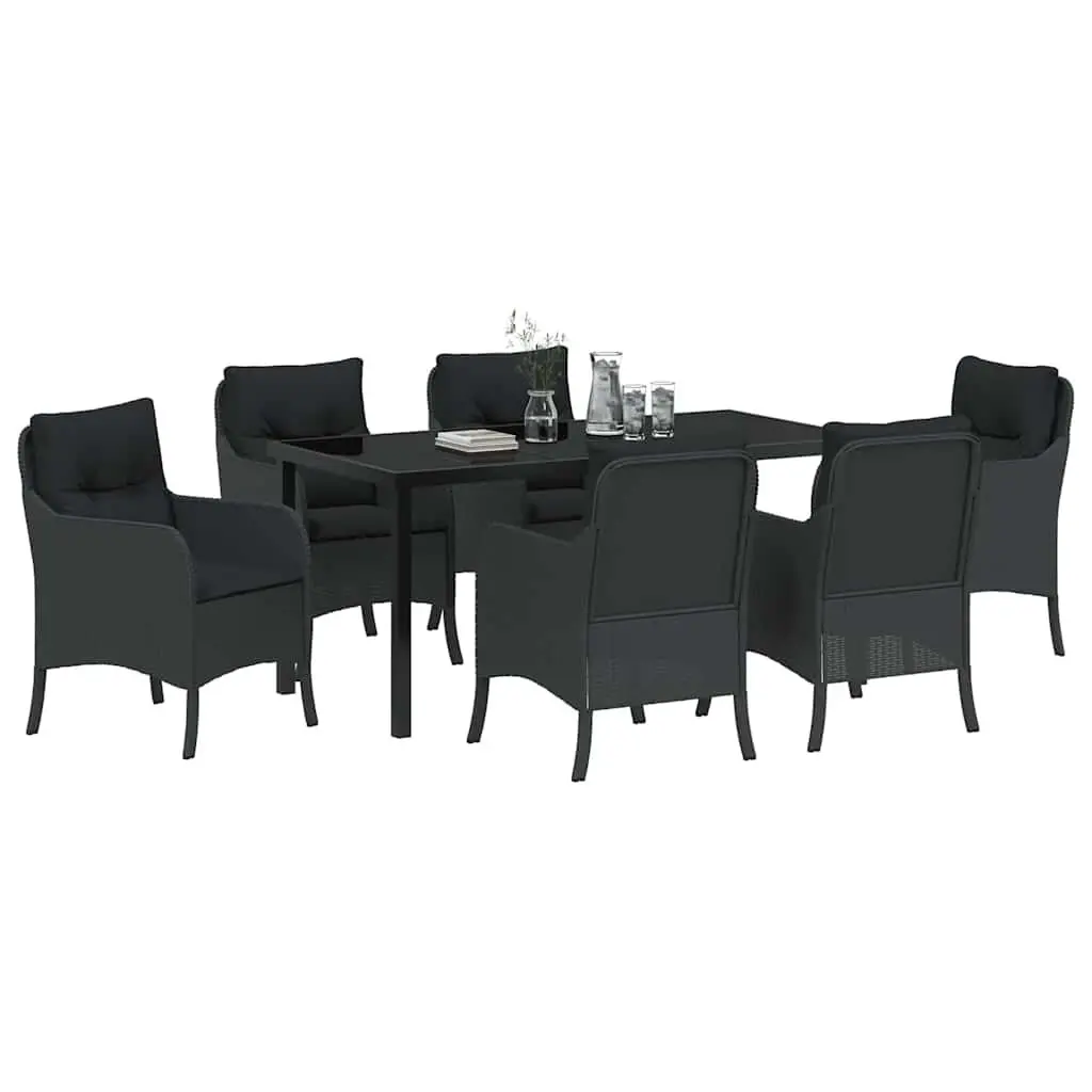 7-Piece Outdoor Dining Set with Cushions
