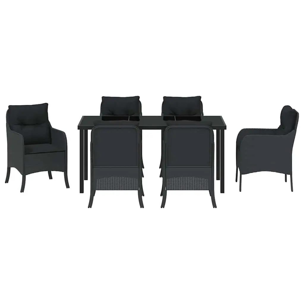 7-Piece Outdoor Dining Set with Cushions