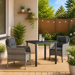 Grey Garden Dining Set: Specs and Features