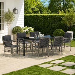 7 Piece Outdoor Dining Set Specifications and Details