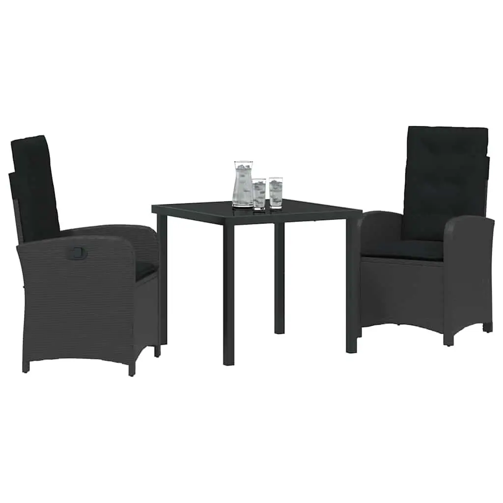 3 Piece Garden Dining Set