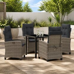 5 Piece Garden Dining Set: Table and Chairs Specifications