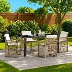 Specifications for 5-Piece Outdoor Dining Set