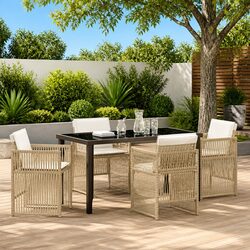 5-Piece Outdoor Dining Set: Specifications and Features