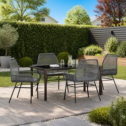 5-Piece Garden Dining Set: Dimensions & Materials Details