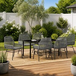 7 Piece Outdoor Dining Set: Specs and Features Inside