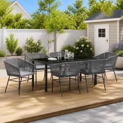 Specifications of a 7-Piece Garden Dining Set
