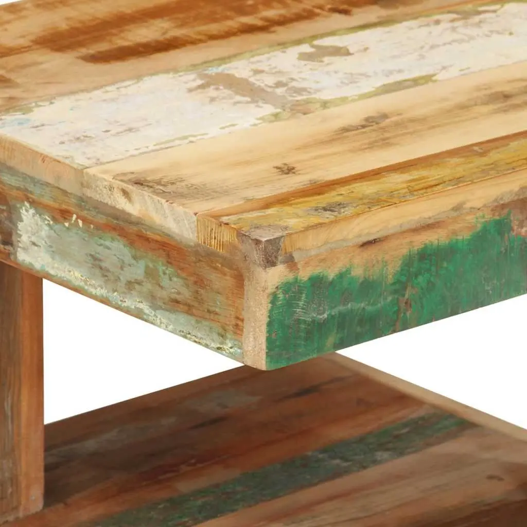 Coffee Table 45x45x40 cm Reclaimed Wood Solid Living Room Accent Side Table