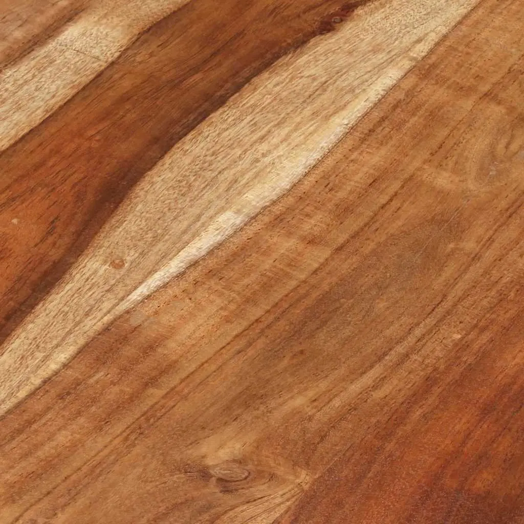 Brown Wooden Coffee Table Ø68 cm