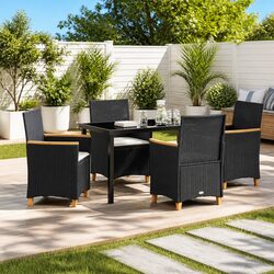 Detailed Specs of 5-Piece Garden Dining Set