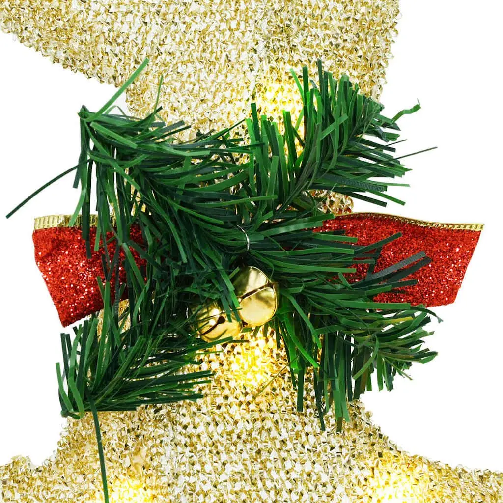 LED Reindeer Christmas Decoration Indoor Outdoor 4 Piece Gold Art Deco Holiday Light