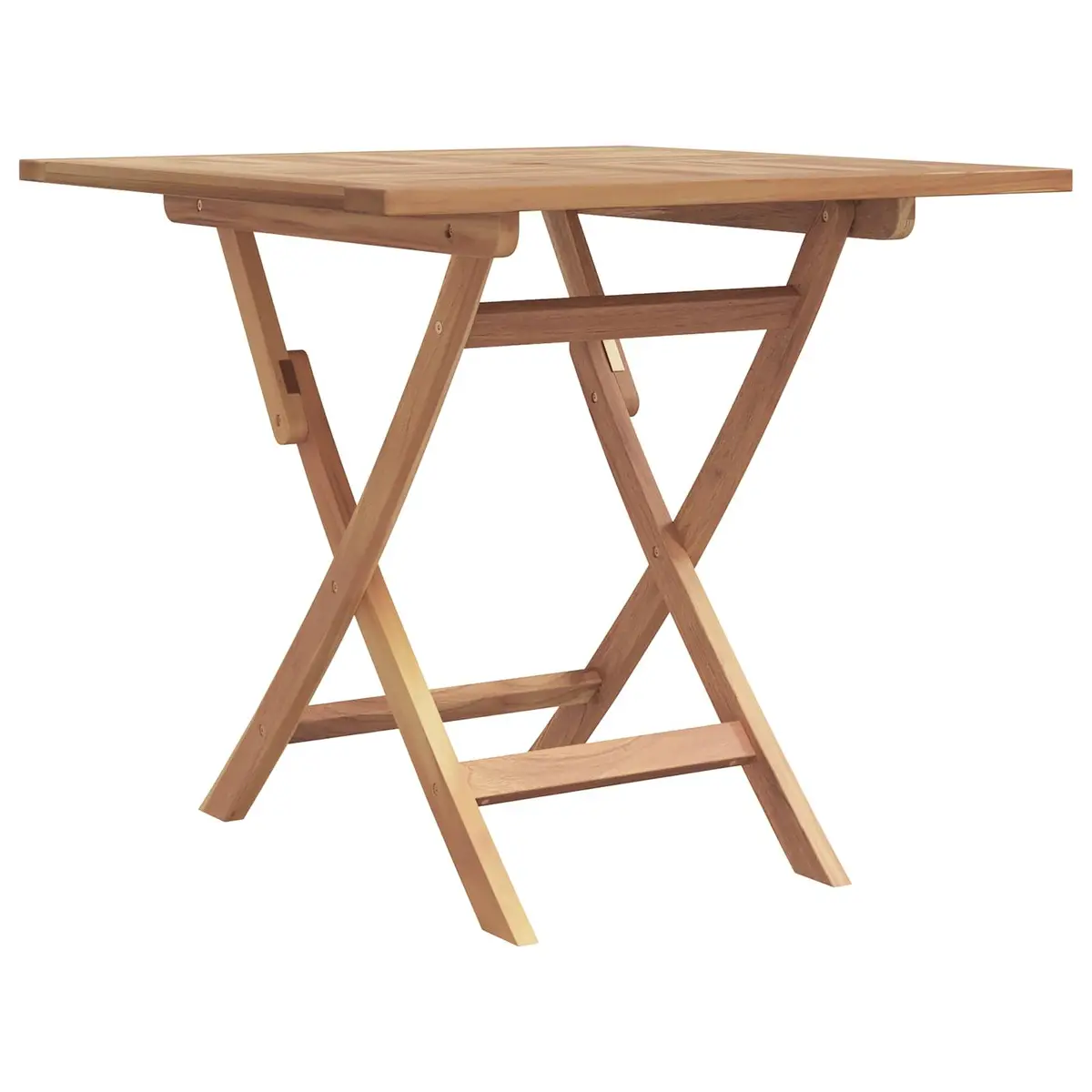 Outdoor Dining Set 3 Piece Acacia Wood Furniture Brown Table and Armrest Chairs
