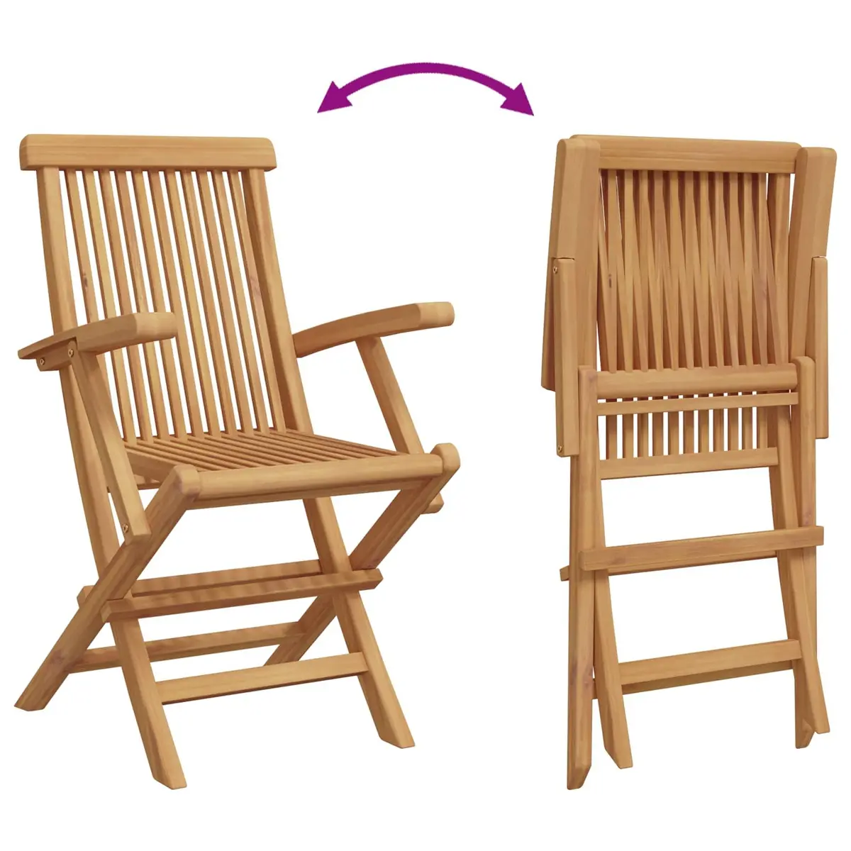 Dining Set 3 Pieces Modern Outdoor Furniture Solid Acacia Wood for Terrace Garden Brown