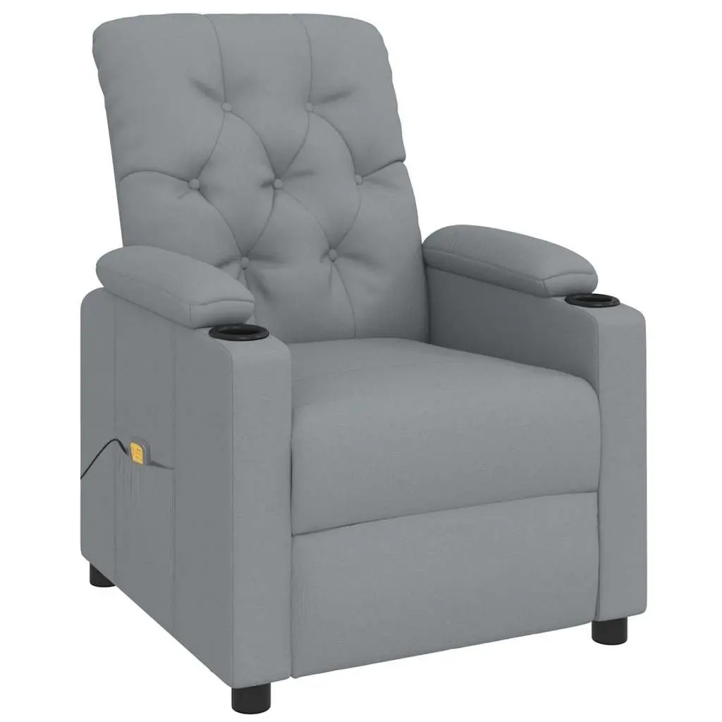 Light Grey Electric Massage Chair