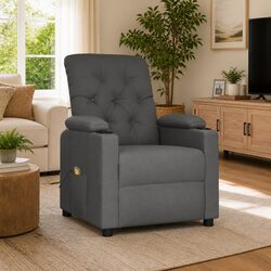 Specifications of Grey Fabric Electric Massage Chair
