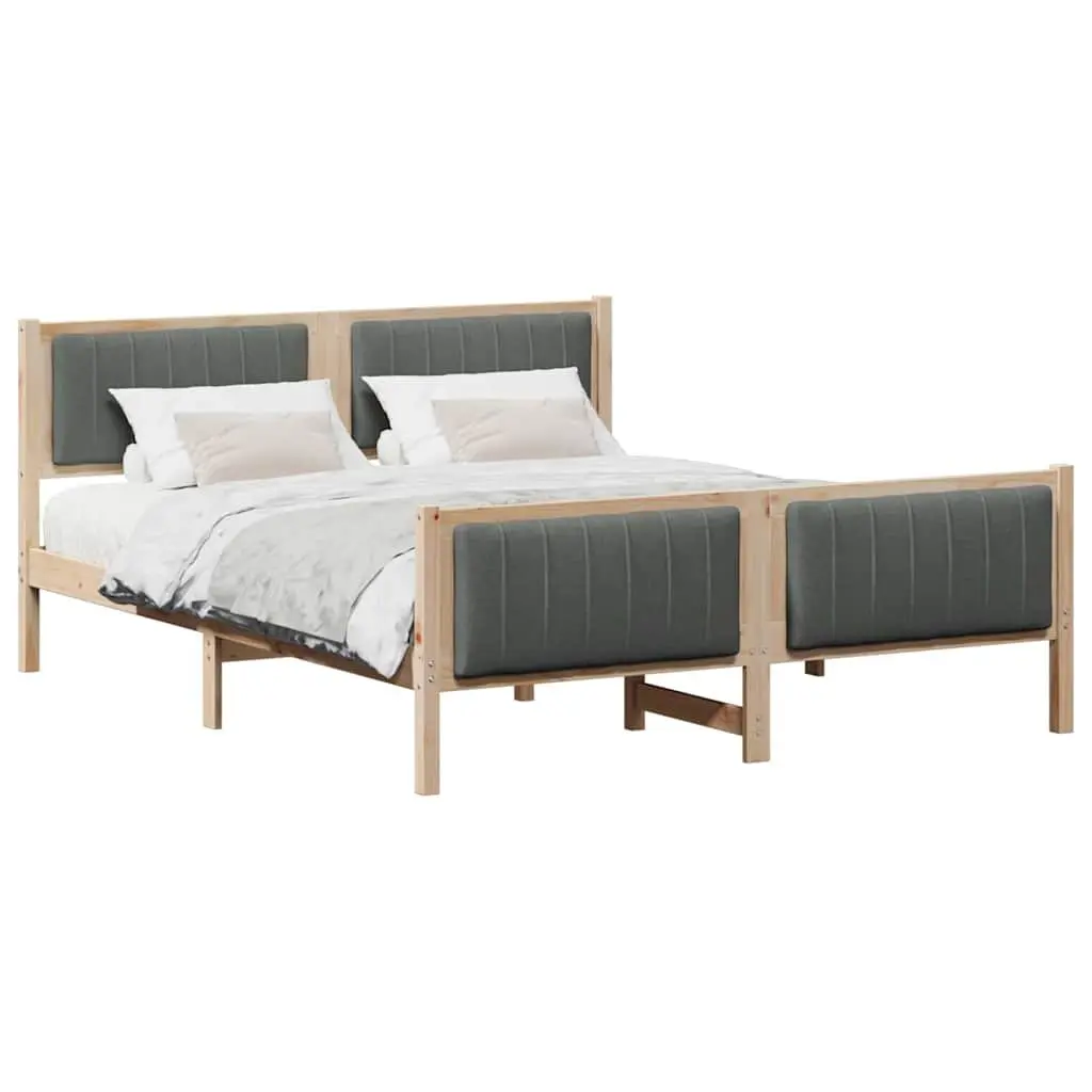 Solid Pine Wood Bed Frame 150x200cm
