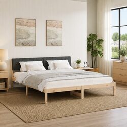 Specifications of the Solid Pine Bed Frame 180 x 200 cm
