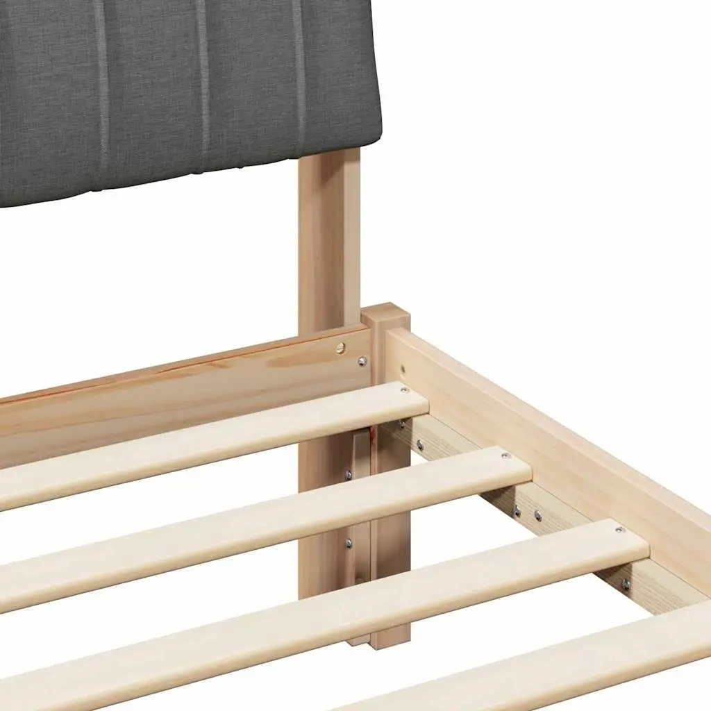 Solid Pine Bed Frame 180 x 200 cm