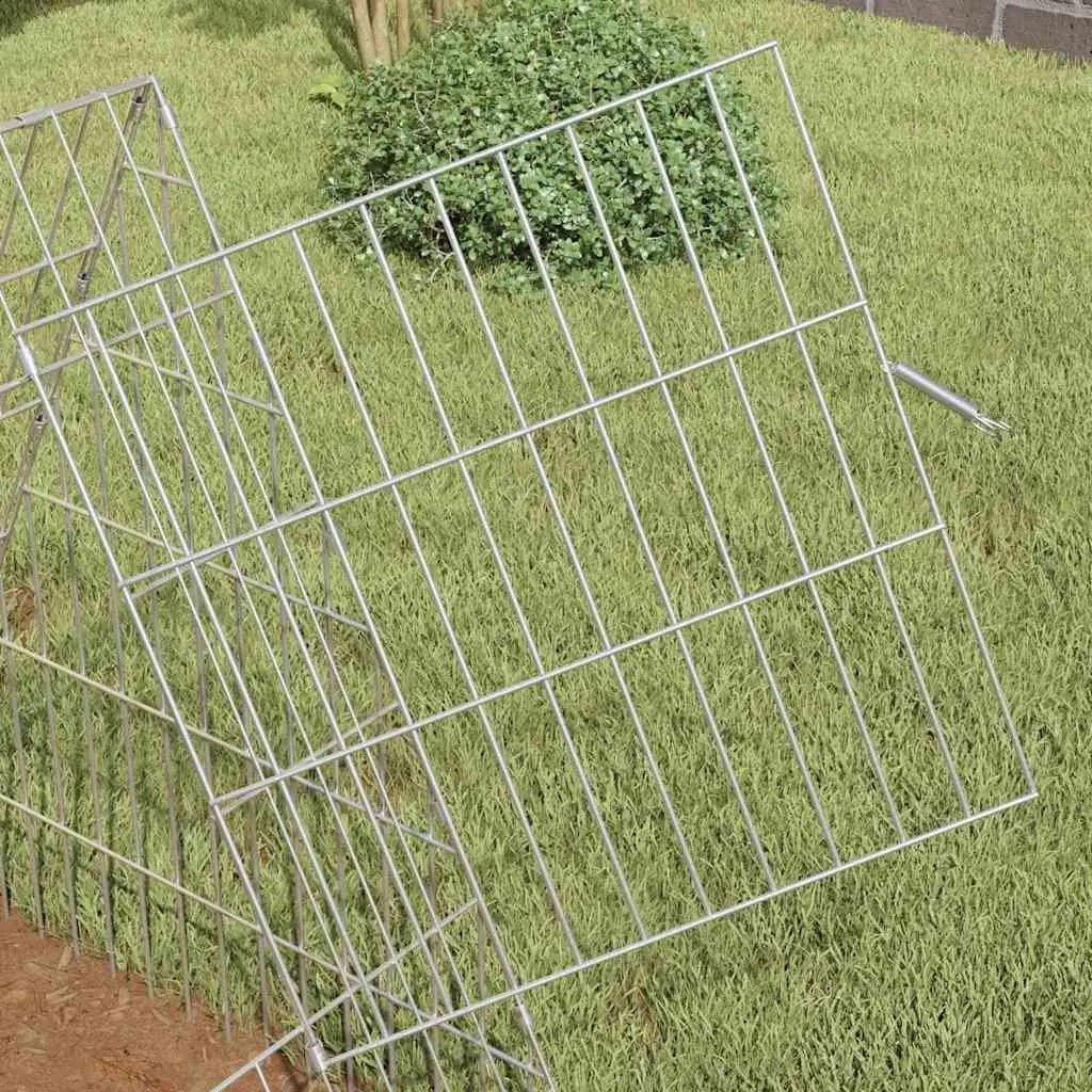 Chicken Cage Outdoor 110 x 55 x 55 cm Galvanised Steel Small Animal