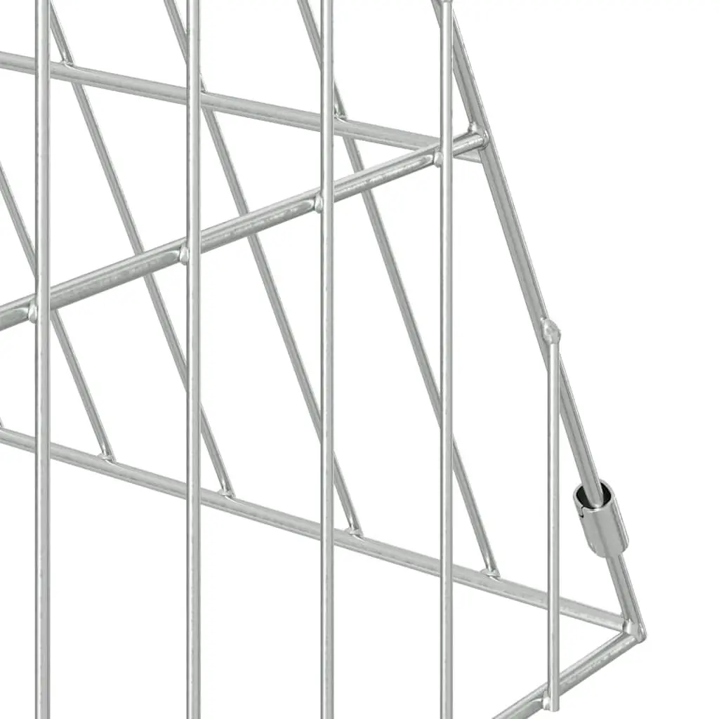 Chicken Cage Outdoor 110 x 55 x 55 cm Galvanised Steel Small Animal