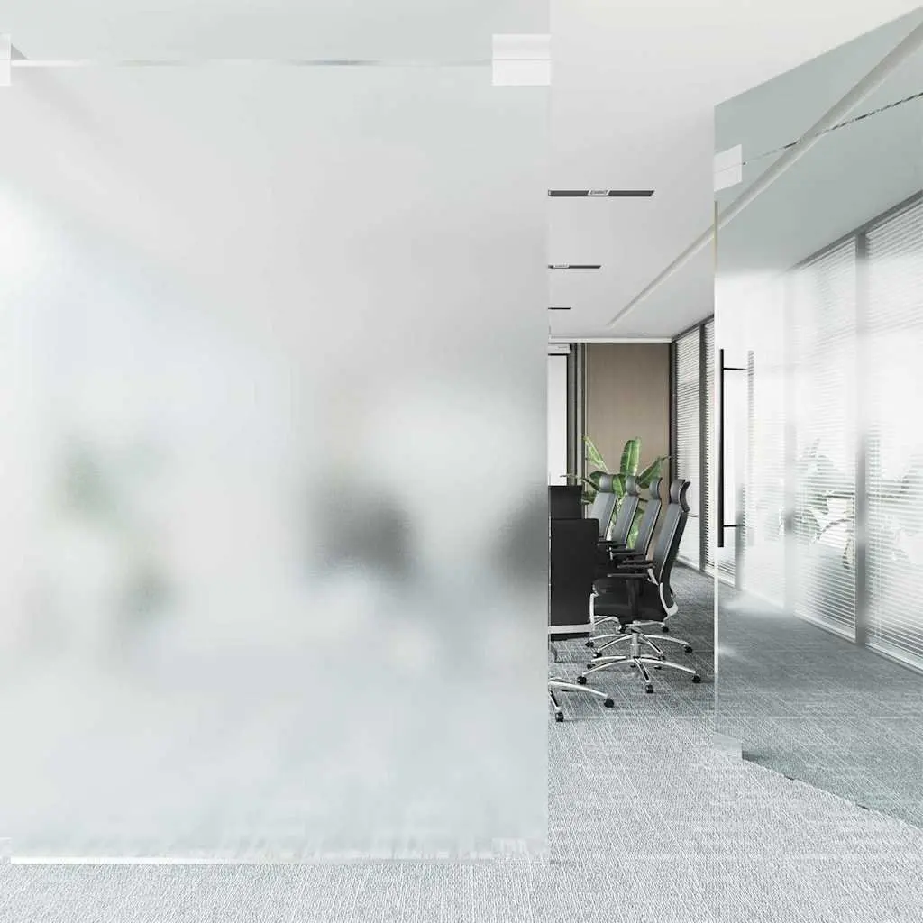 Self-Adhesive Frosted Window Film Indoor Use Grey 90 x 500 cm