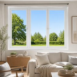 Self-Adhesive Grey Frosted Window Film 90cm x 1000cm PVC