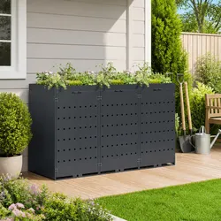 Dimensions and Features of Wheelie Bin Storage Enclosure