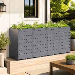 Wheelie Bin Storage Unit - Dimensions 272 x 77.5 x 121.5 cm