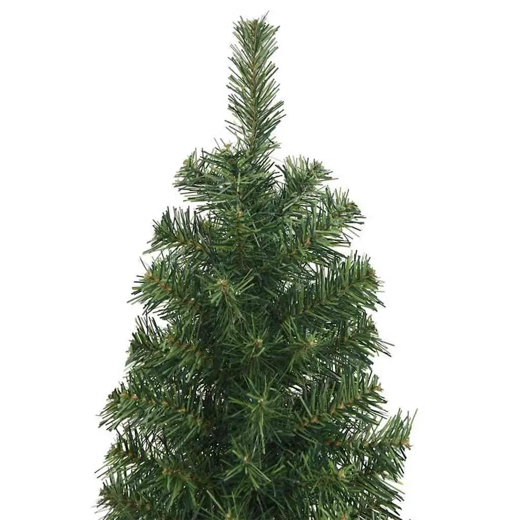 Artificial Christmas Tree Indoor Outdoor 240cm Green Cone Shape 300 Warm White LEDs