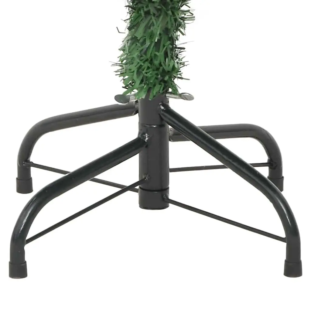 Artificial Christmas Tree Indoor 180cm Green PVC Cone Shape with LED Lights