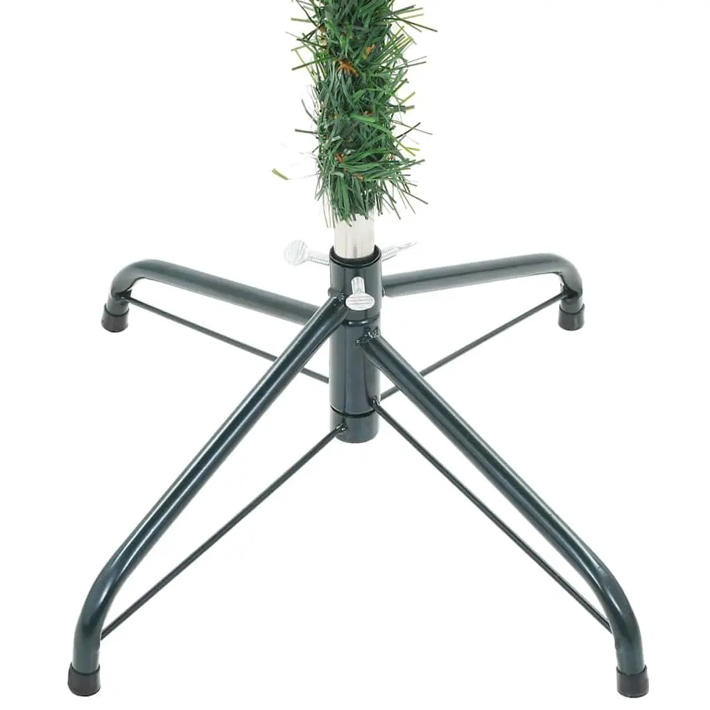 Artificial Christmas Tree Indoor 180cm Green Cone Textured PVC LED Lights