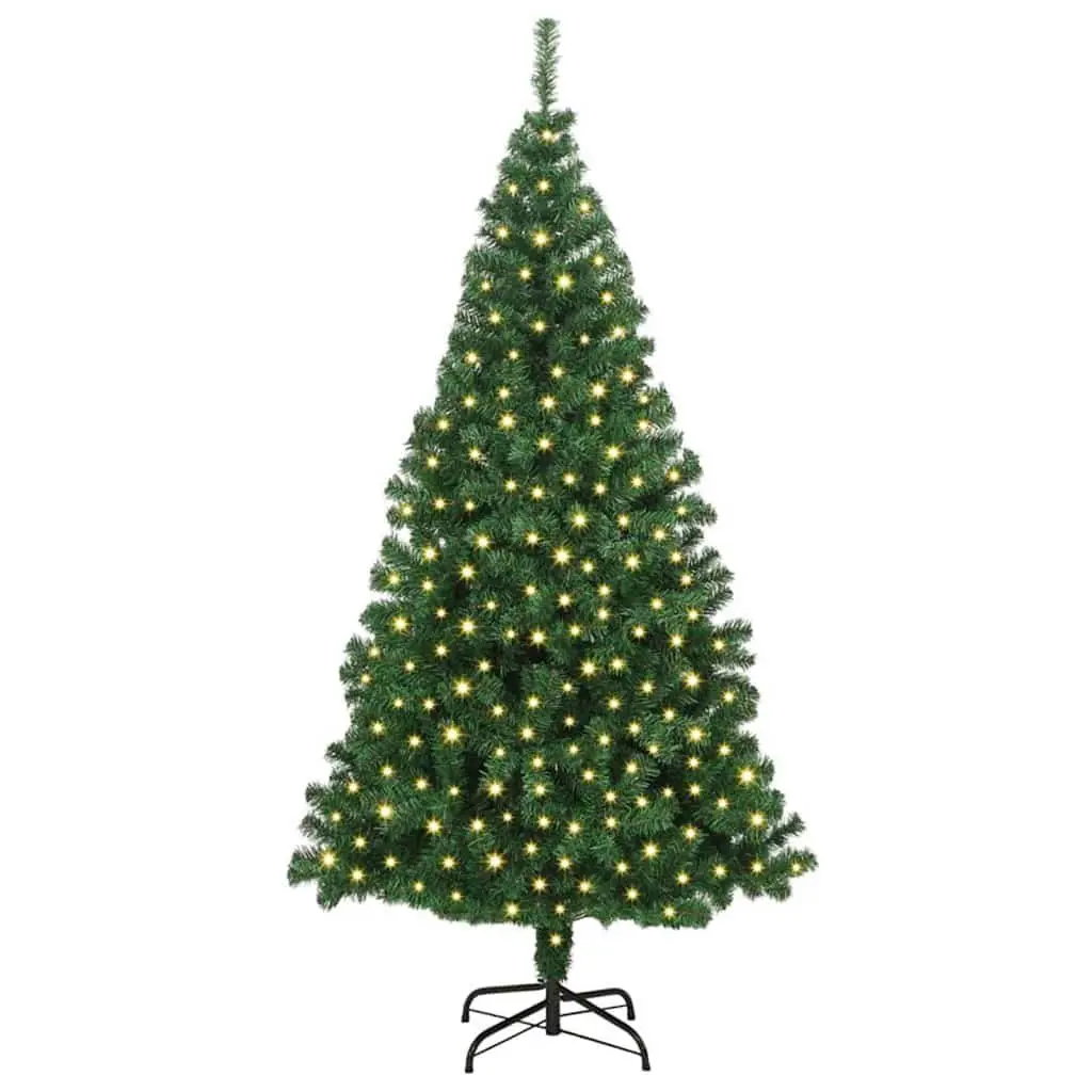 Artificial Christmas Tree Indoor Outdoor 180cm Green Cone Shape