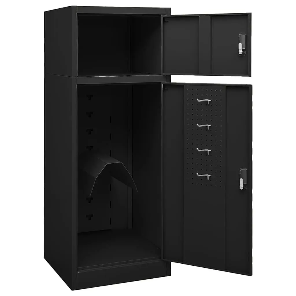 Saddle Cabinet Storage Locker with Lockable Doors Horse Tack Equestrian