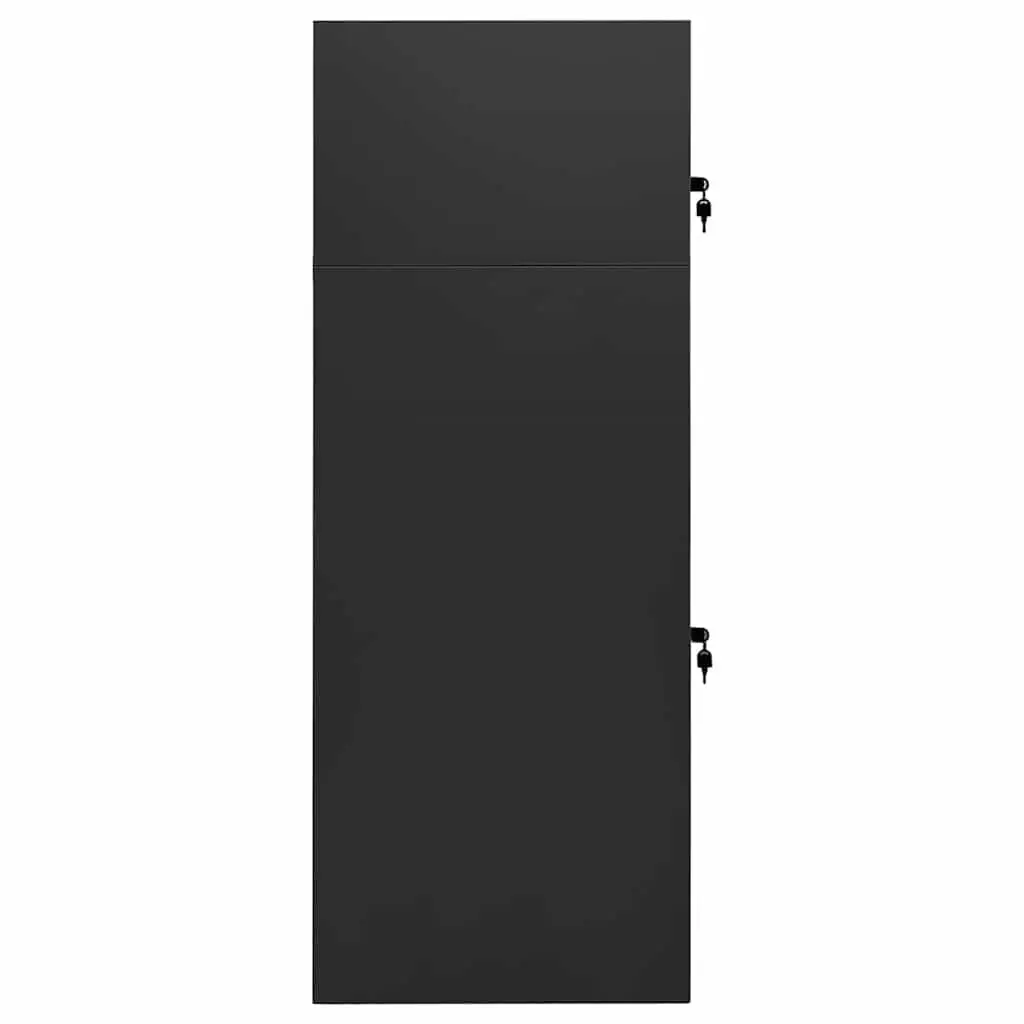 Saddle Cabinet Storage Locker Anthracite 53x53x140cm Tack Room Equipment