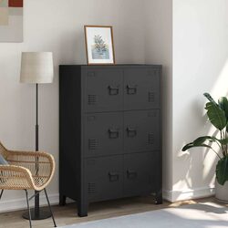 Dimensions and Features of Industrial 6-Door Cabinet